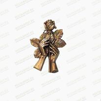 Руки с розой из бронзы 82165