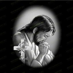 Иисус на памятник рисунок
