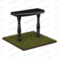 Столик из гранита 51015 для оформления могилы