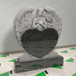 Ангел с сердцу на могилу