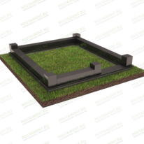 Цоколь на могилу 22104