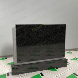 памятник двойной горизонтальный 15300