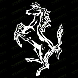 гравировка коня на памятник