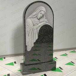 Памятник со скорбящей резной