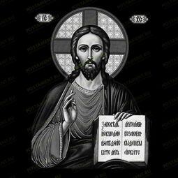 Икона Спасителя Иисуса Христа на памятник