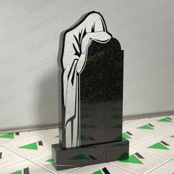 памятник со скорбящей из гранита 11204
