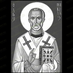Икона "Святитель Николай Чудотворец" на памятник
