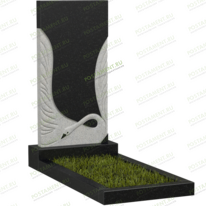 Памятник с лебедем № 12902