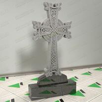 Хачкар на могилу № 18433