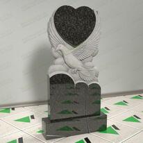 Памятник с голубем  № 12914