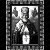 Икона Николай Чудотворец 98048
