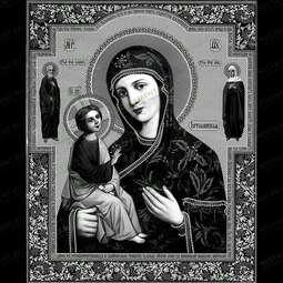 Икона Божией Матери Иерусалимская на памятник