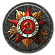 Медаль из фарфора на памятник