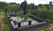Каменные ограды на могилу