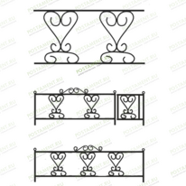 Ограда сварная 30001