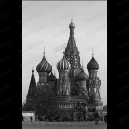 Собор Василия Блаженного для гравировки на памятнике