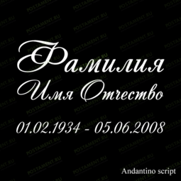 гравировка 91436 на могилу