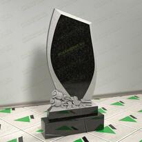 Памятник с розами № 12509