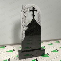 Памятник арка с голубями на могилу