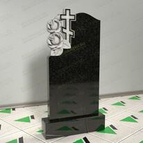 Памятник с розочками № 12544